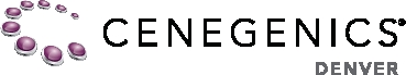 Cenegenics Denver Logo white background