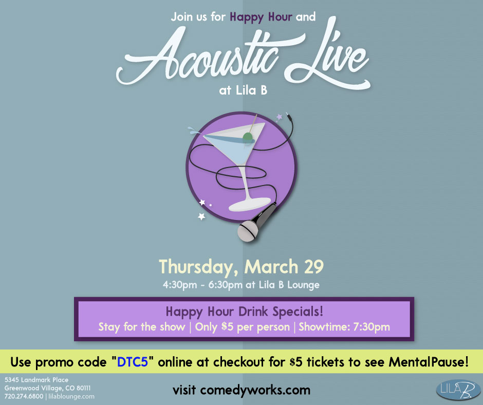 DTC Leads Group Happy Hour and Comedy Show