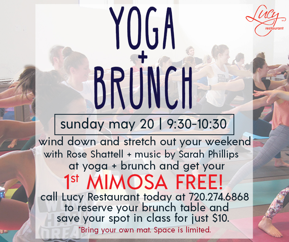 Yoga Brunch with Rose Shattell + Live Music from Sarah Phillips