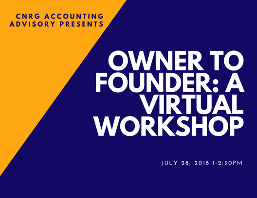 Owner to Founder: A Virtual Workshop